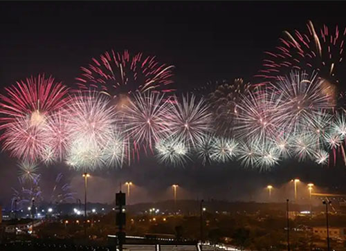 濮阳县焰火晚会